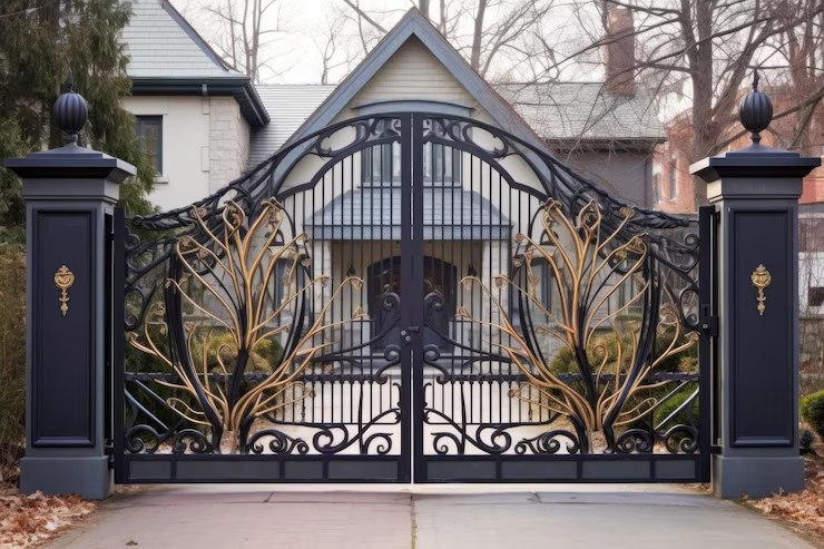 Custom Steel Gate