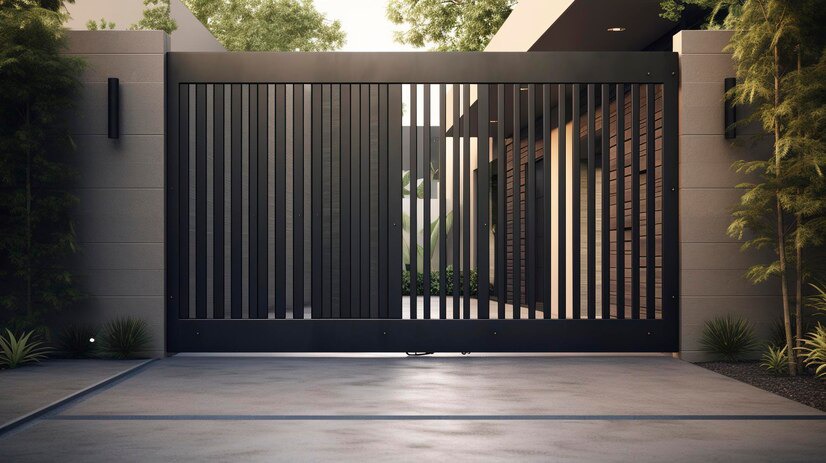 Sliding Steel Gate