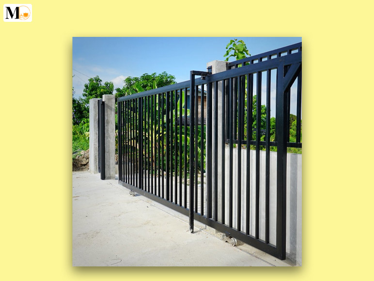 5. Sliding grill gate design